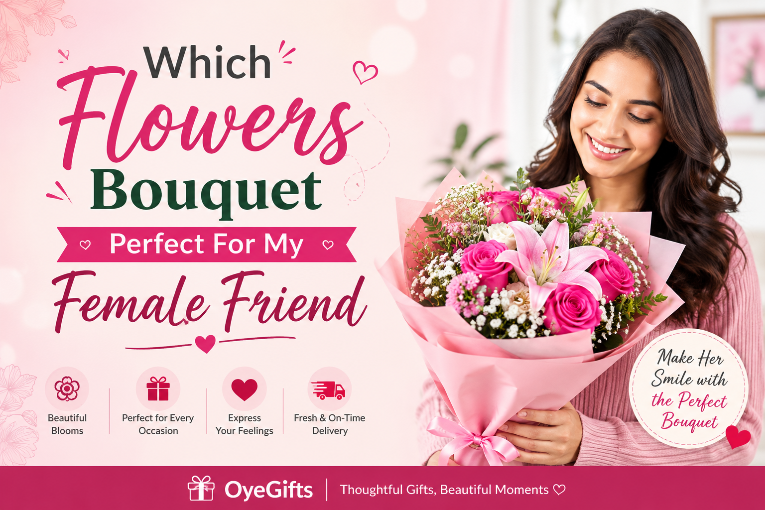 Which Flowers Bouquet Perfect For My Female Friend