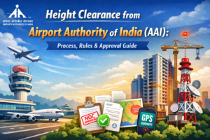 Height clearance from the Airport Authority of India
