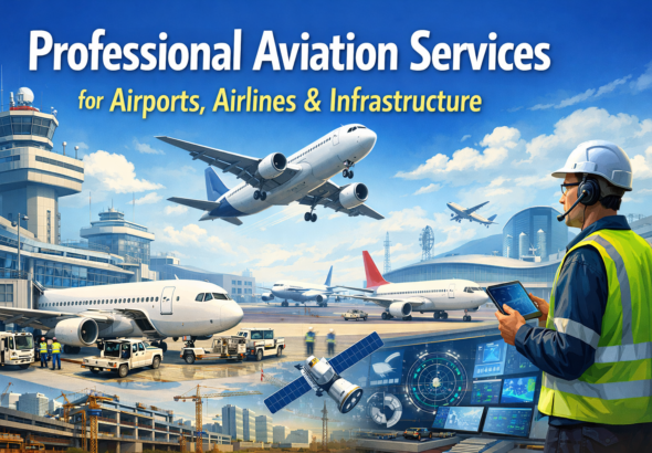 Professional Aviation Services for Airports, Airlines & Infrastructure