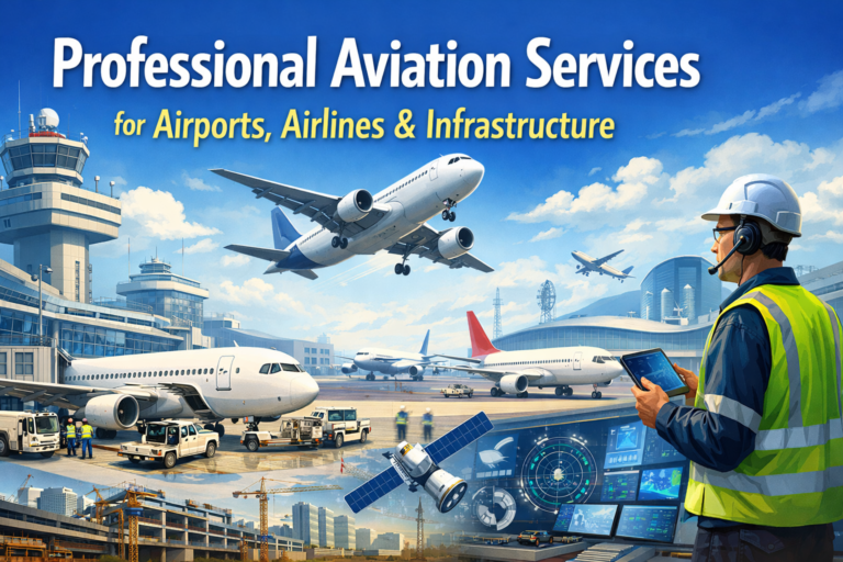Professional Aviation Services for Airports, Airlines & Infrastructure