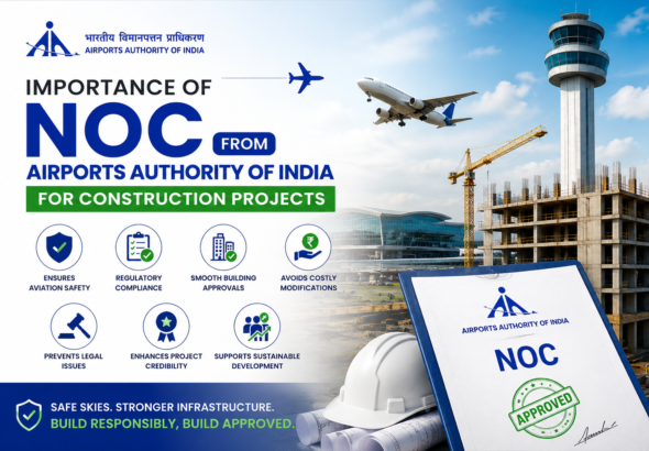 Importance of NOC from Airports Authority of India for Construction Projects