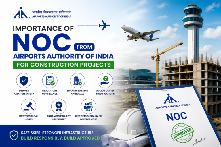 Importance of NOC from Airports Authority of India for Construction Projects