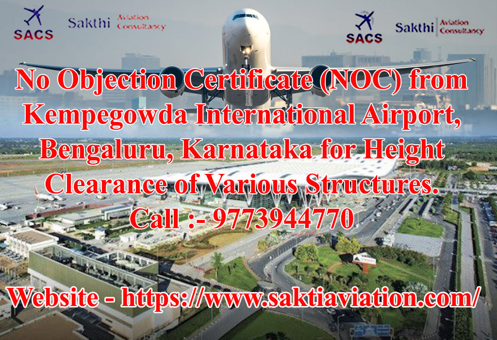 NOC from Bengaluru International Airport of India