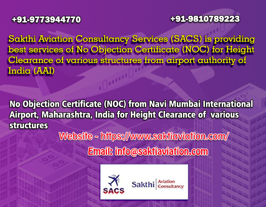 NOC from Navi Mumbai International Airport of India
