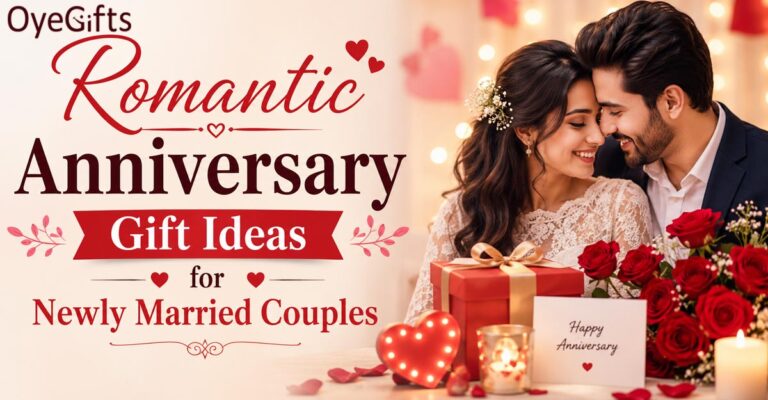 Romantic Anniversary Gift Ideas for Newly Married Couples