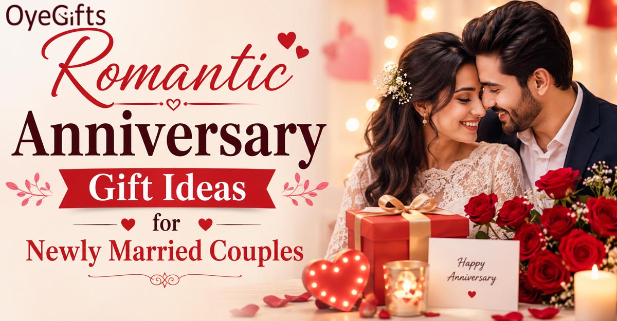 Romantic Anniversary Gift Ideas for Newly Married Couples