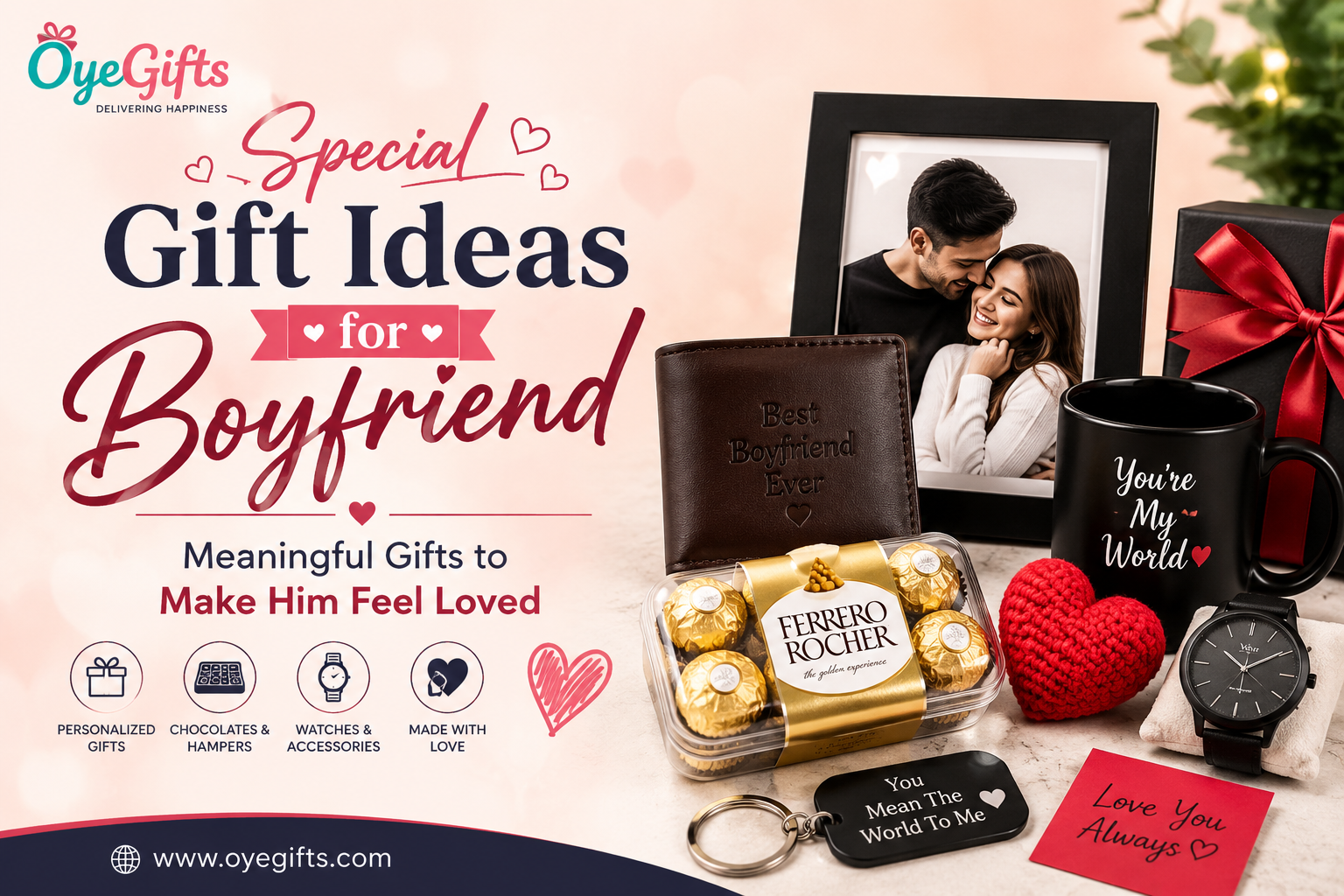 Special Gift Ideas for Boyfriend