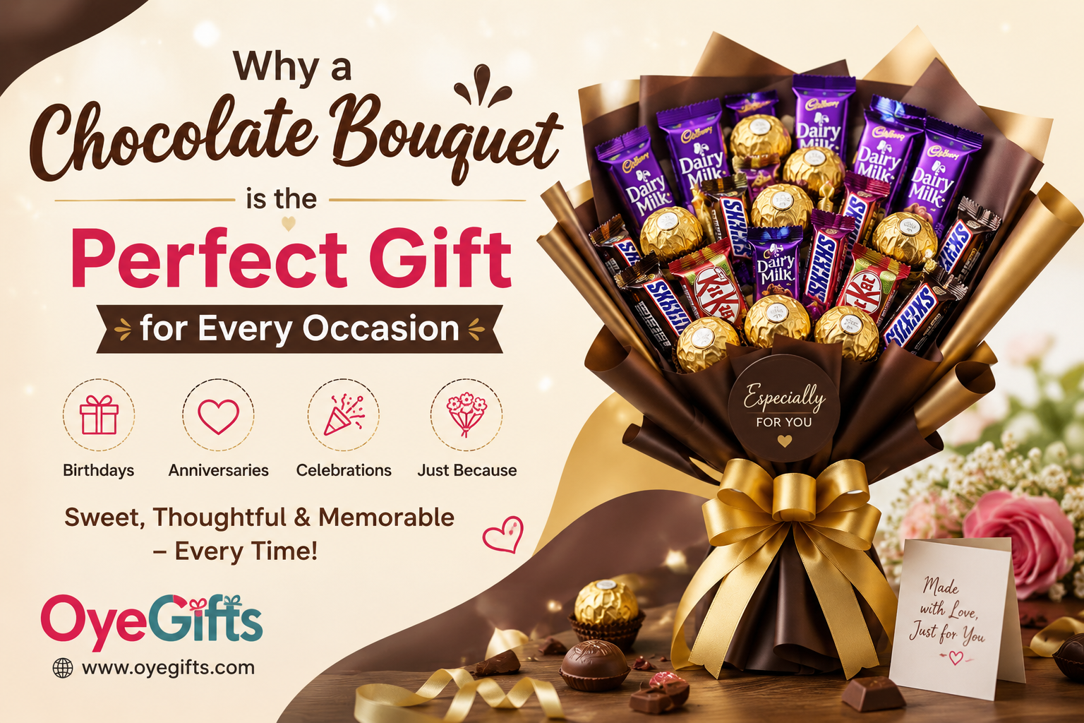 Why a Chocolate Bouquet is the Perfect Gift for Every Occasion