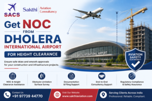 Get NOC from Dholera International Airport for Height Clearance