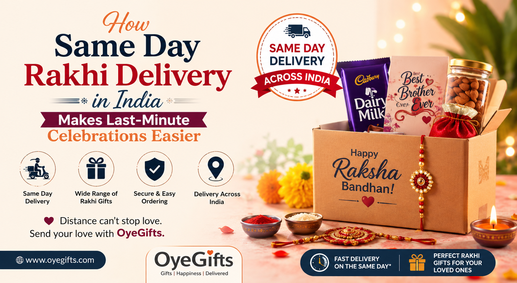 Same Day Rakhi Delivery