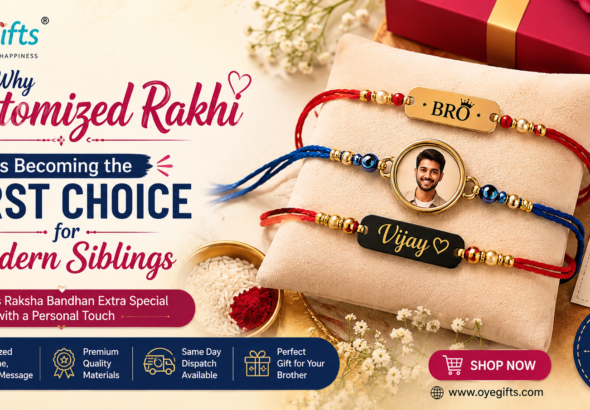 Why Customized Rakhi Is Becoming the First Choice for Modern Siblings