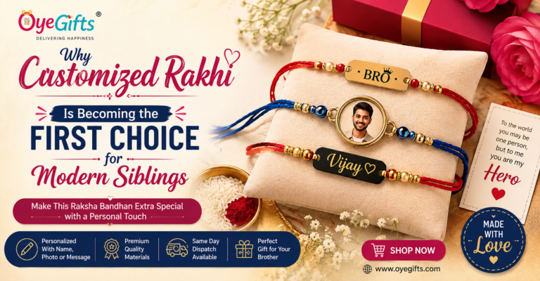 Why Customized Rakhi Is Becoming the First Choice for Modern Siblings